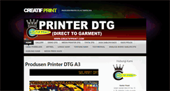 Desktop Screenshot of creatifprint.com
